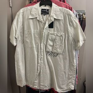 Raf Simmons short sleeve button down